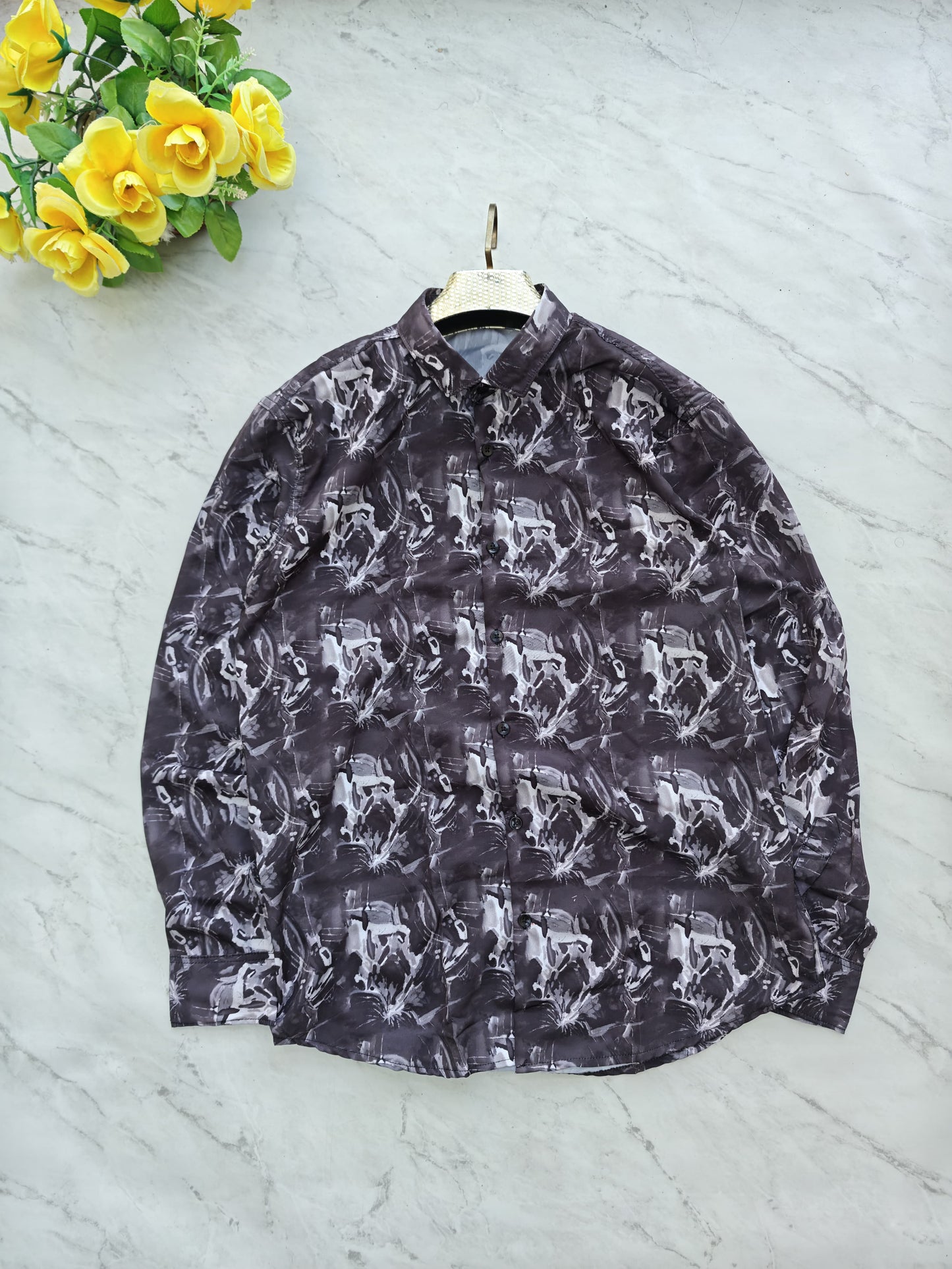 MFW Floral Viscose Printed Full Sleeve Shirt Single pcs @299 and Buy 4 pcs combo @999