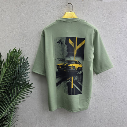 Legend design Round neck Front and back Printed droup shoulder Tshirt 1 pc @199 and 3 pcs @ 499