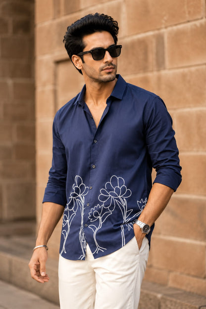 MFW Full sleeve bottom printed shirts Single pcs @299 and Buy 4 pcs combo @999(BP-New)