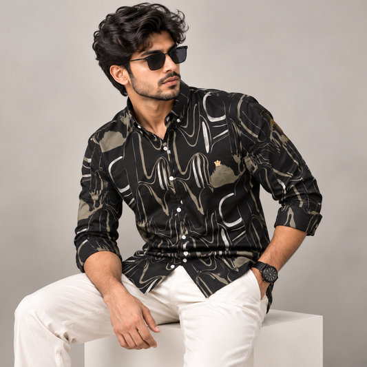 MFW Old money type Rayon printed shirts Single pcs @299 and Buy 4 pcs combo @999[PS-03]