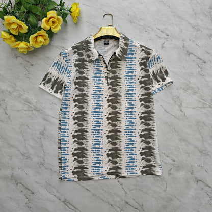 Mfw Half sleeve zipper Tshirt 1 pc @199 and 3 pcs @ 499
