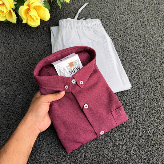 2  in 1 combo Old money lenin shirts + Lenin pants combo buy @600 only