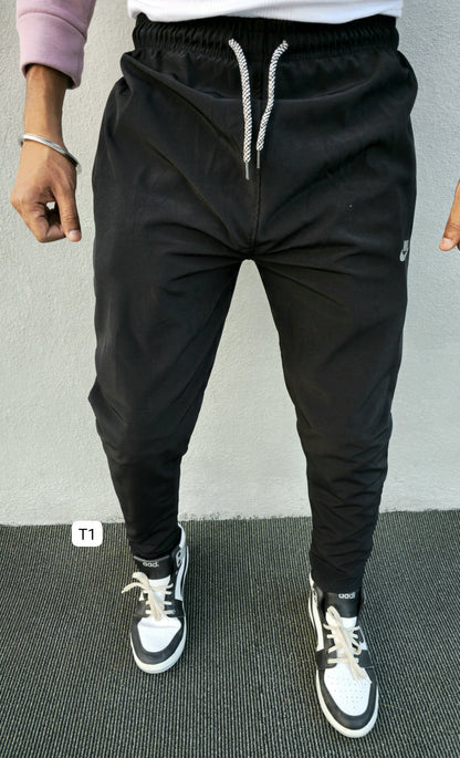 Ns plain track pants buy 3 pcs @499(Black )