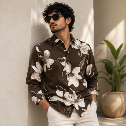 Men's printed viscose Shirts single pcs @350 and Buy 3 pc combo @999