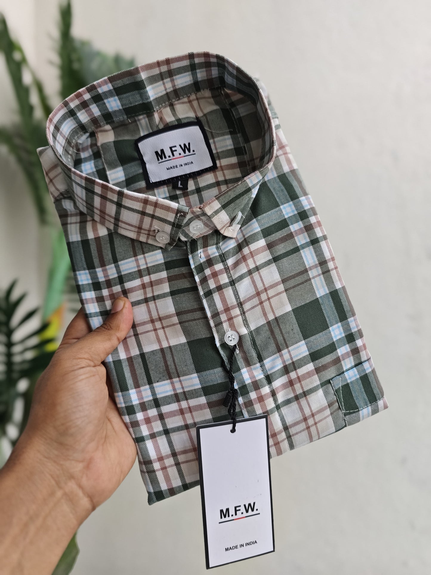 Mfw oxford Checked shirts Single pcs @299 and Buy 4 pcs combo @999(New)