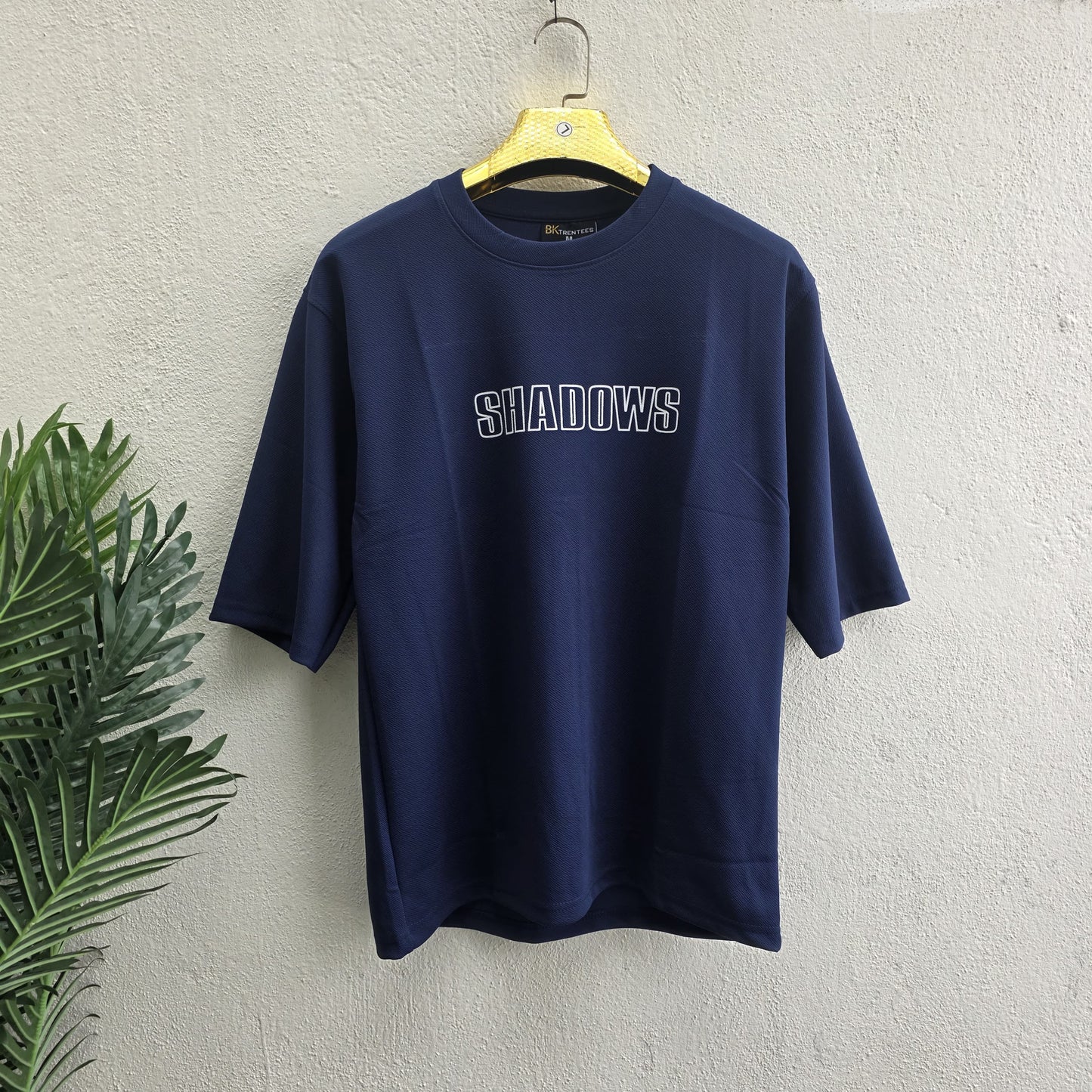 Round neck Front and back Printed droup shoulder Tshirt 1 pc @199 and 3 pcs @ 499