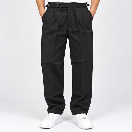 Premium quality Korean gurkha polo fit  pants buy @450 rs only(Black)