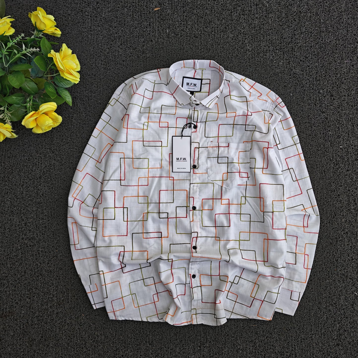 Mfw embroidery full sleeve Shirts single pcs @299 and Buy 4 pcs combo @999