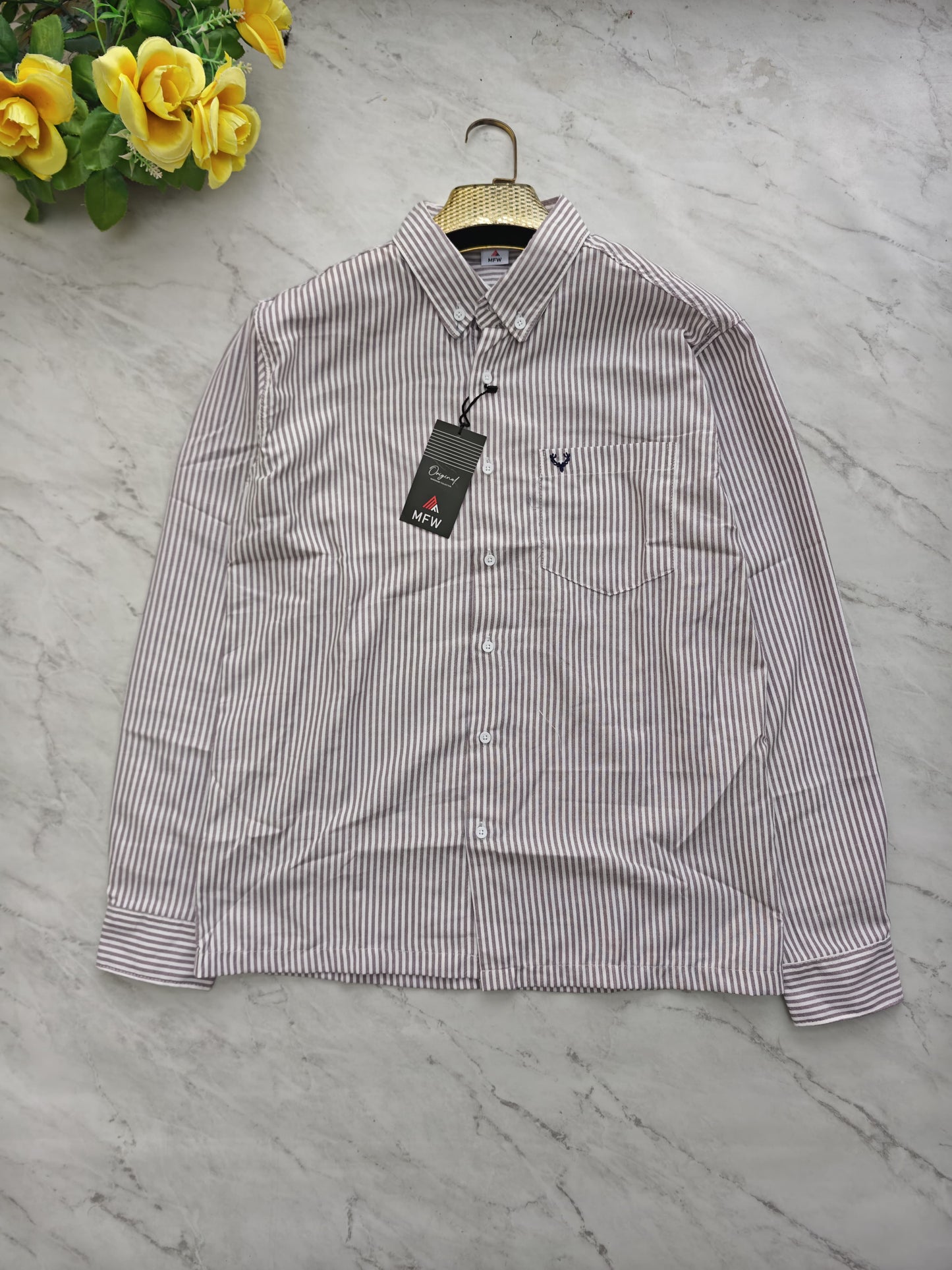 MFW Boxy type oxford stripes shirts Single pcs @299 and Buy 4 pcs combo @999