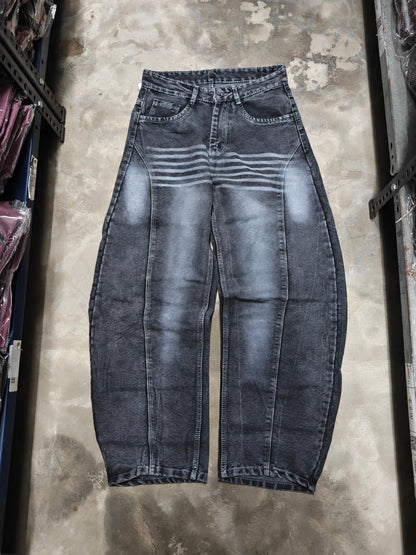 MFW whisker type barrel fit jeans pants buy @450 rs only [Light]