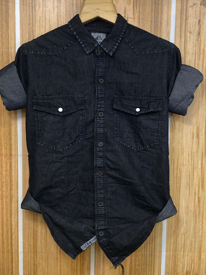 Men's Full sleeve Double pocket Denim Shirts single pcs @350 and Buy 3 pc combo @999