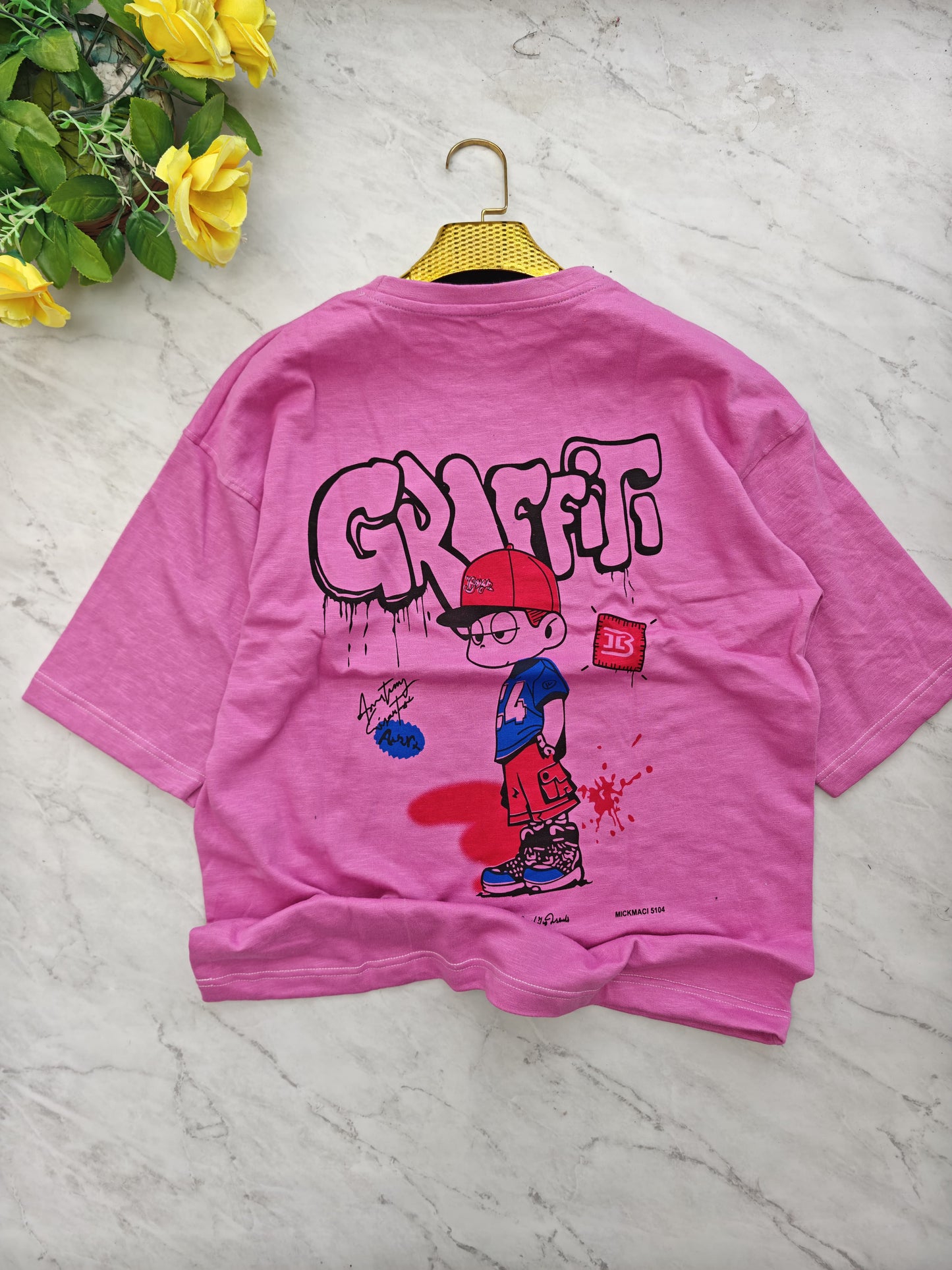 3 in 1 combo buy 3 pcs Random design Cotton Drop shoulder tshirts buy 500 only(Read description before ordering)