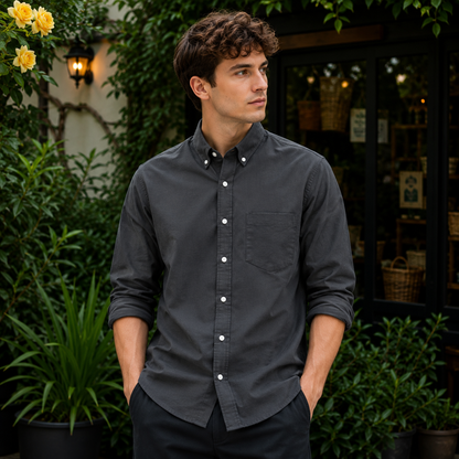 Mfw plain formal Shirts single pcs @299 and Buy 4 pcs combo @999 (Black)