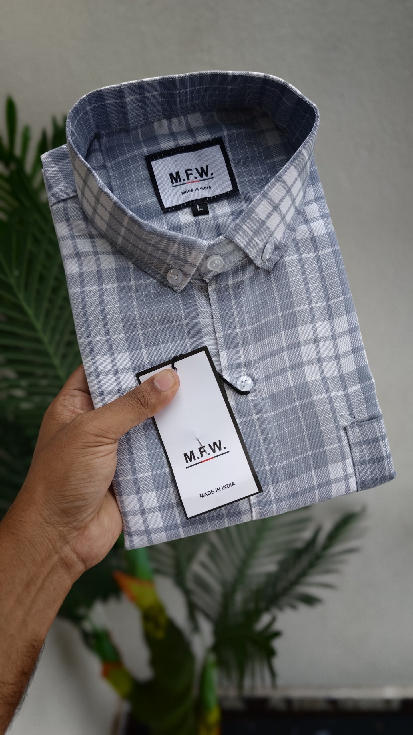 MFW Full sleeve checked shirts Single pcs @299 and Buy 4 pcs combo @999(CS-1)