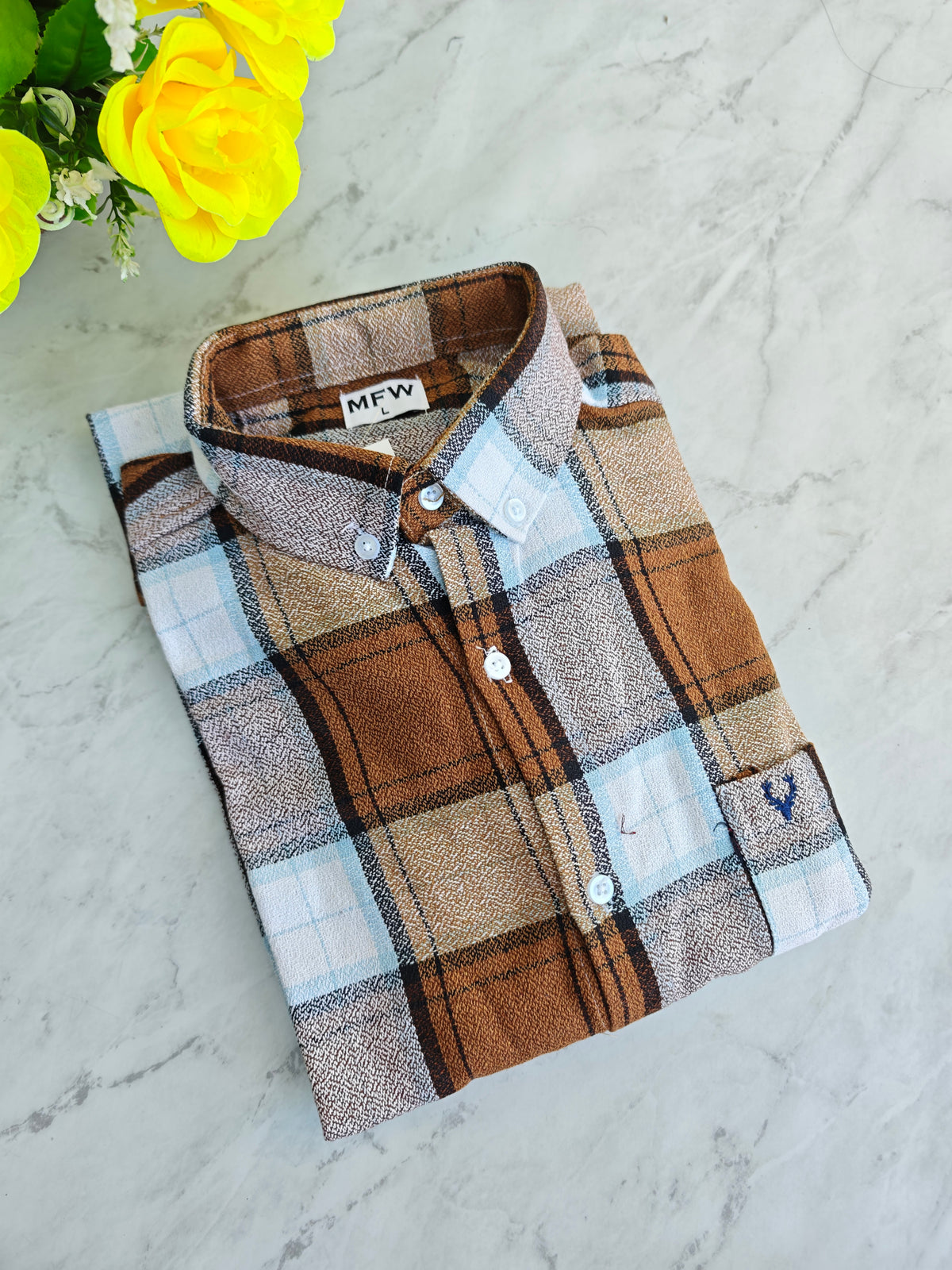 MFW Old money type full sleeve checked shirts Single pcs @299 and Buy 4 pcs combo @999