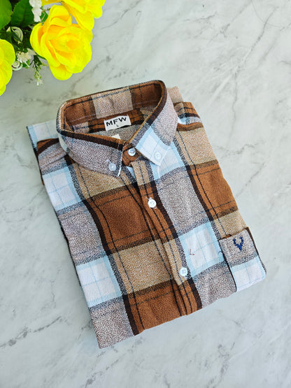 MFW Old money type full sleeve checked shirts Single pcs @299 and Buy 4 pcs combo @999