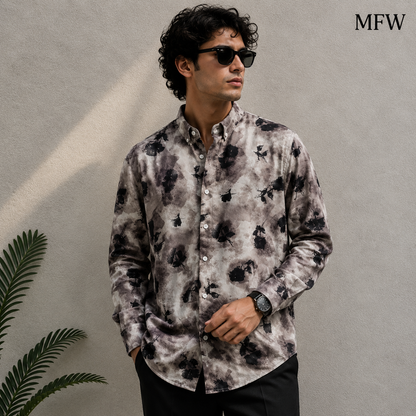 MFW Full Sleeve Viscose Printed Shirts Buy @300 rs