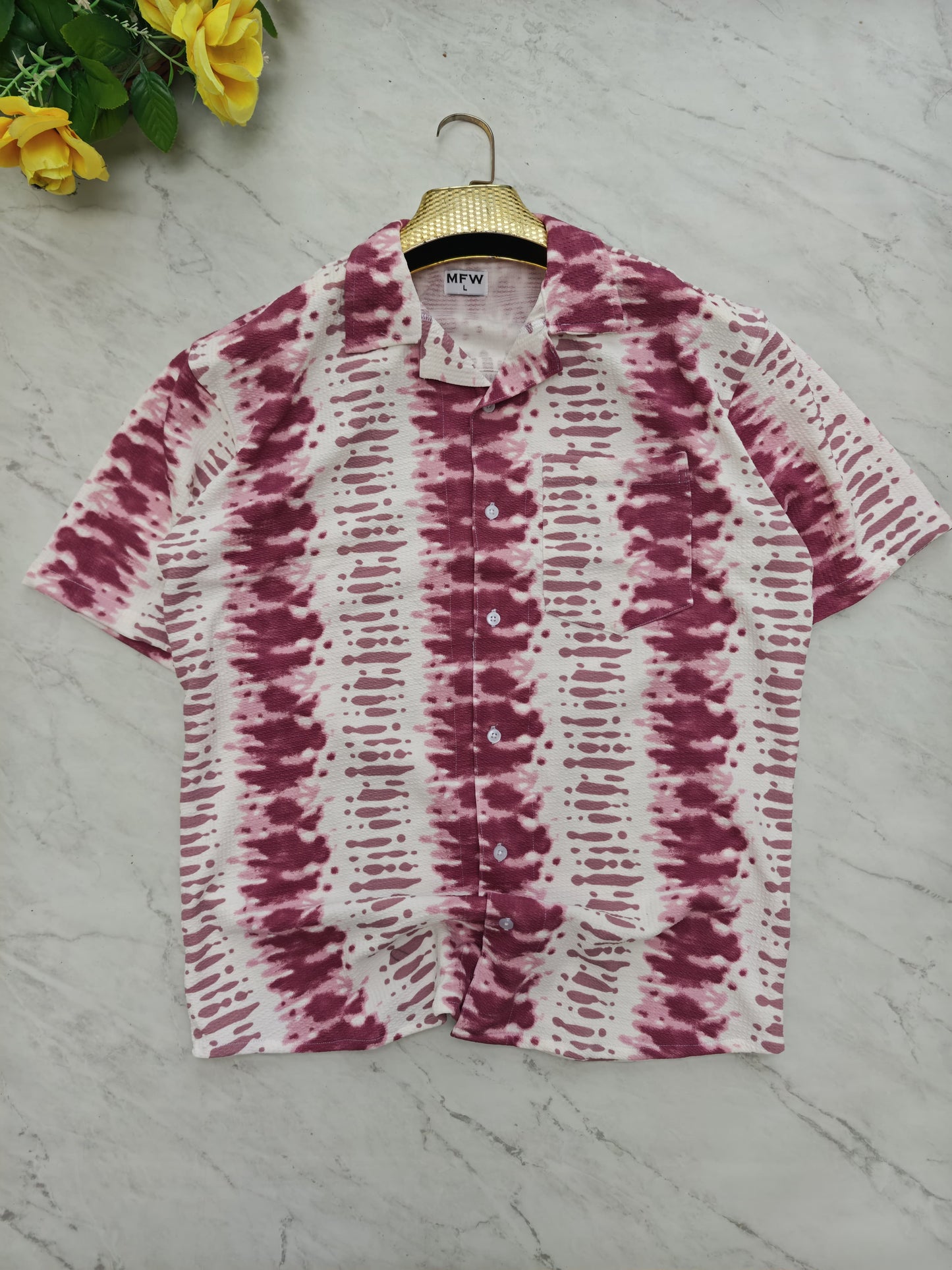 MFW Cuban collar shirts buy 3 pcs @499 and 1 pcs @199