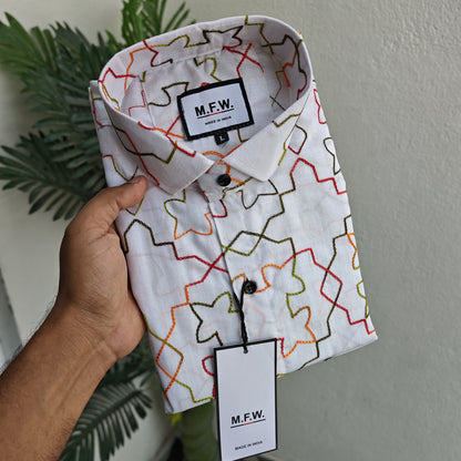 Mfw embroidery full sleeve Shirts single pcs @299 and Buy 4 pcs combo @999