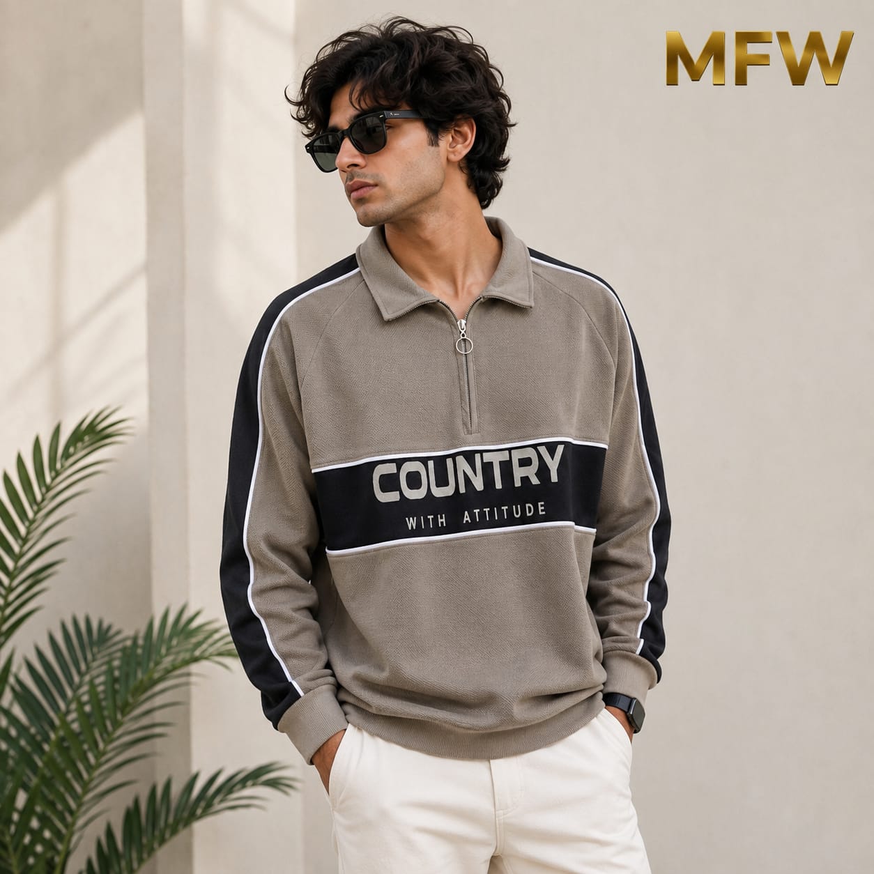 Men's korean Collar premium old money Zipper Full sleeve tshirts@249 (Fabric Reference – Please Read Description)