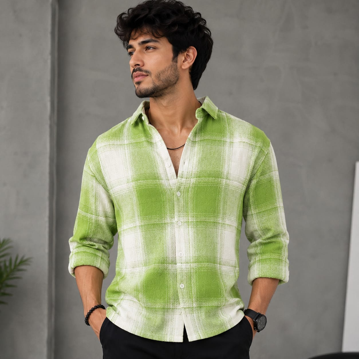 MFW grindal fabric checked shirts Single pcs @299 and Buy 4 pcs combo @999