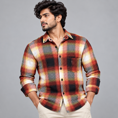 MFW Old money type korean weaving Full sleeve shirts Single pcs @299 and Buy 4 pcs combo @999