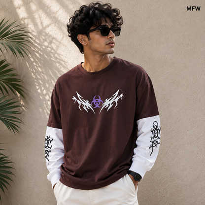 MFW round neck Dr sleeve full sleeve Tshirt 1 pc @199 and 3 pcs @ 499