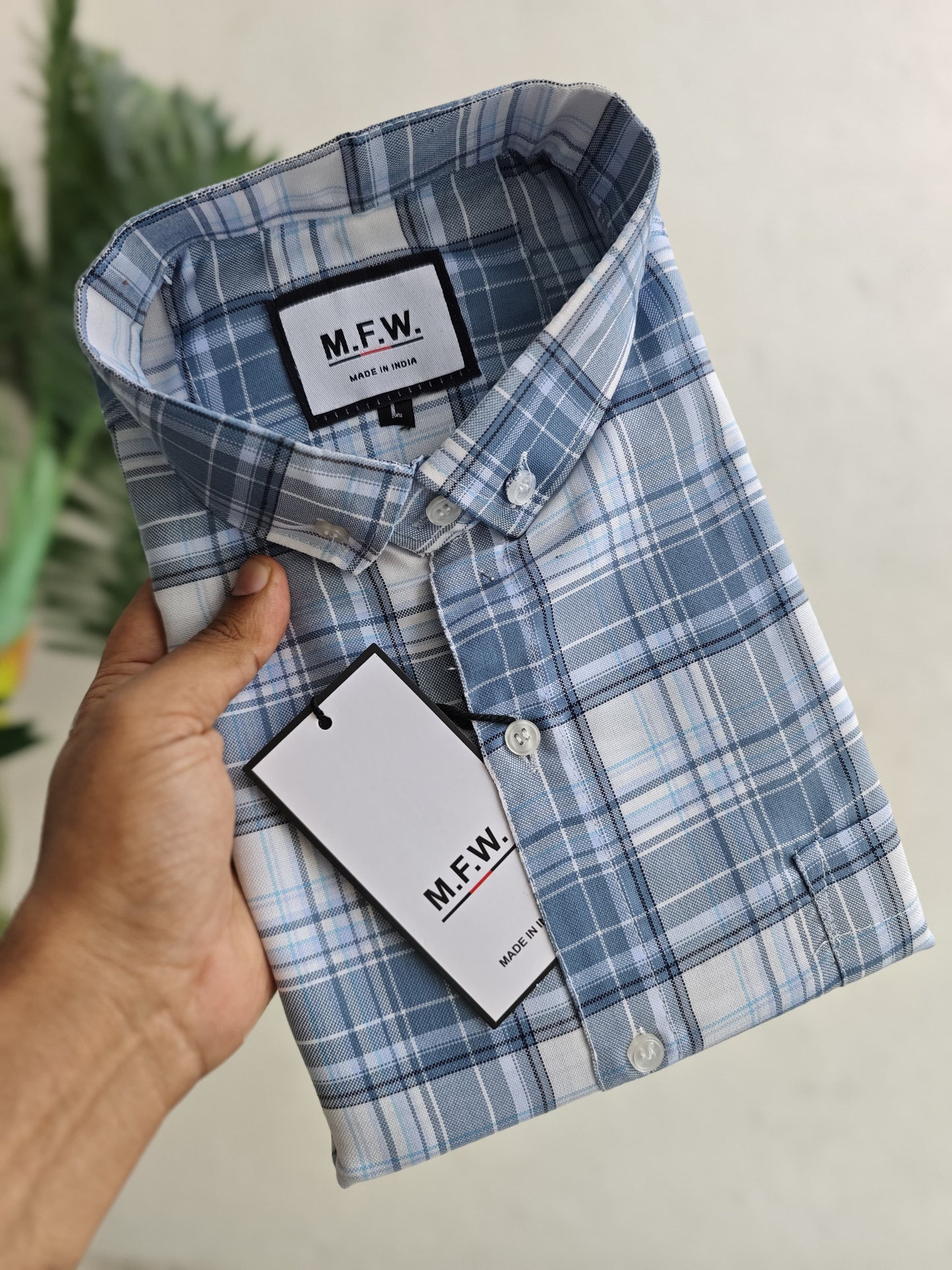 Mfw oxford Checked shirts Single pcs @299 and Buy 4 pcs combo @999(New)