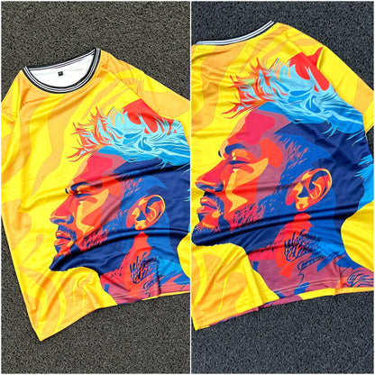 Men's premium Half sleeve football front and back print jersey buy @200