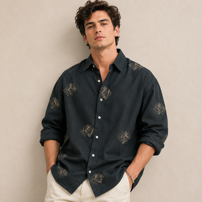 Mfw Lenin embroidery full sleeve shirts buy @300 rs only