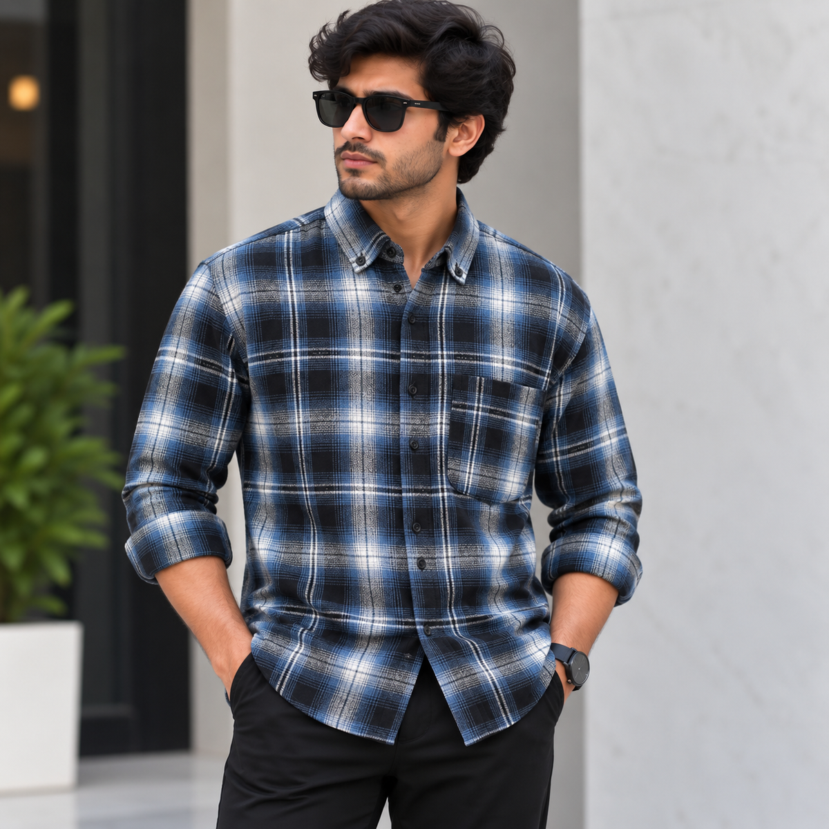 MFW old money type flannel checked shirts Single pcs @299 and Buy 4 pcs combo @999