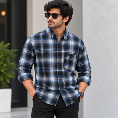 MFW old money type flannel checked shirts Single pcs @299 and Buy 4 pcs combo @999