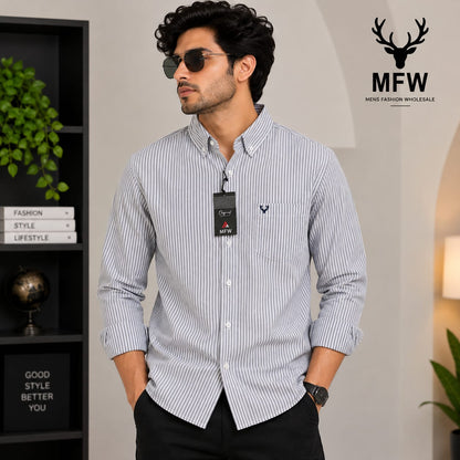 MFW Boxy type oxford stripes shirts Single pcs @299 and Buy 4 pcs combo @999