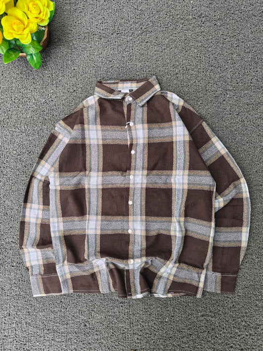 MFW checked Baggy shirts Single pcs @299 and Buy 4 pcs combo @999