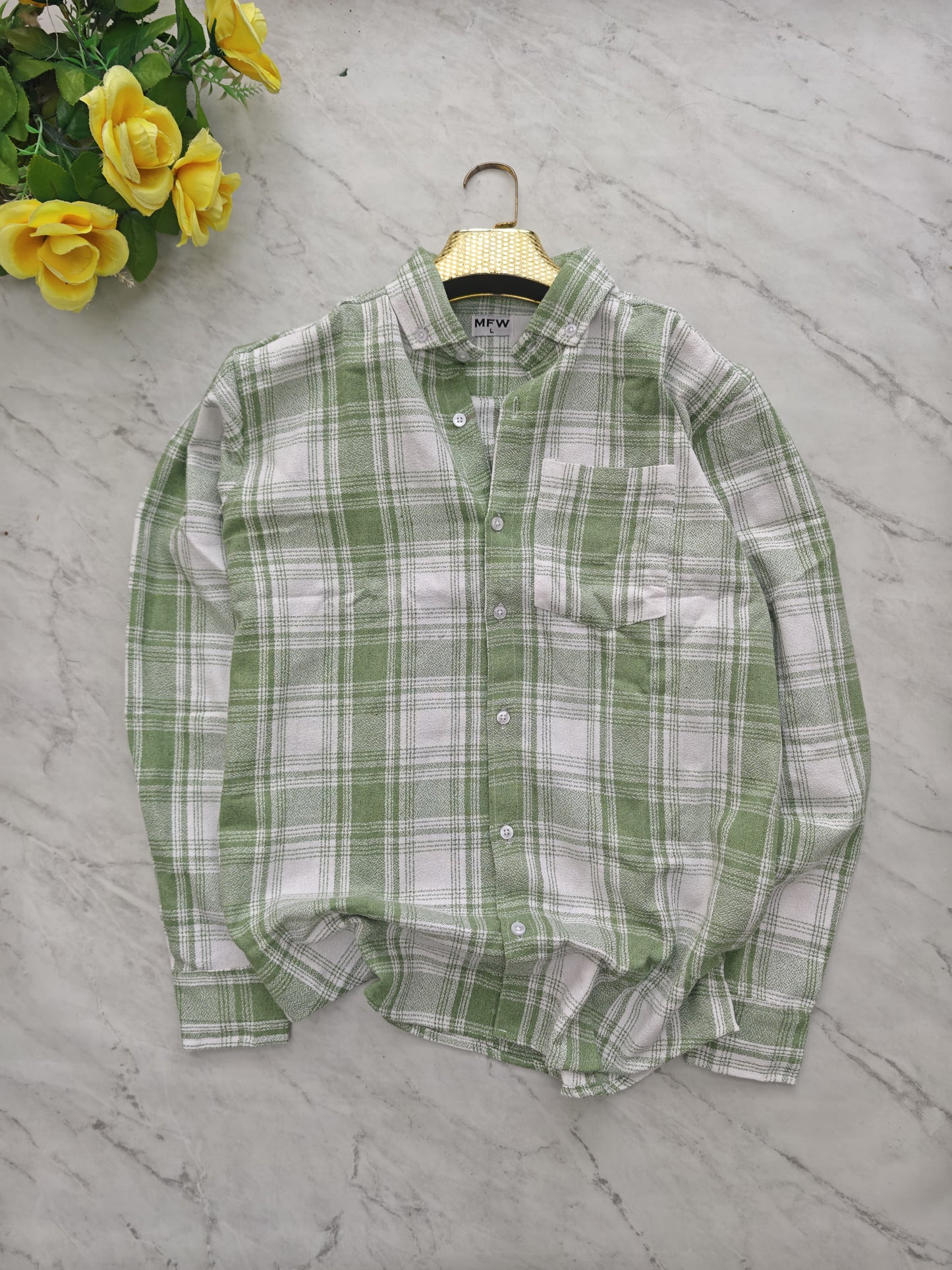MFW Old money type flannel full sleeve shirts Single pcs @299 and Buy 4 pcs combo @999