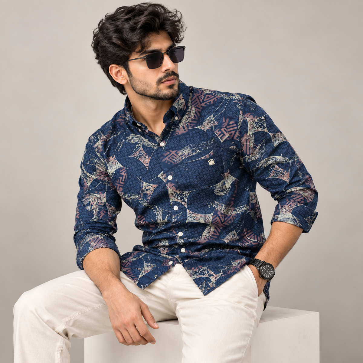 MFW Old money type Rayon printed shirts Single pcs @299 and Buy 4 pcs combo @999[PS-05]