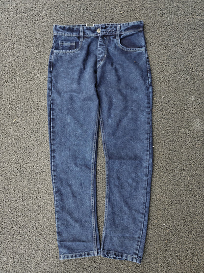 MFW plain mom fit jeans pant single pcs @350 and Buy 3 pc combo @999[Dark Blue]