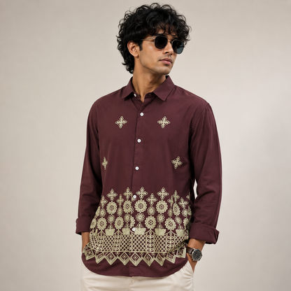 MFW viscose bottom embroidery Shirts single pcs @350 and Buy 3 pc combo @999