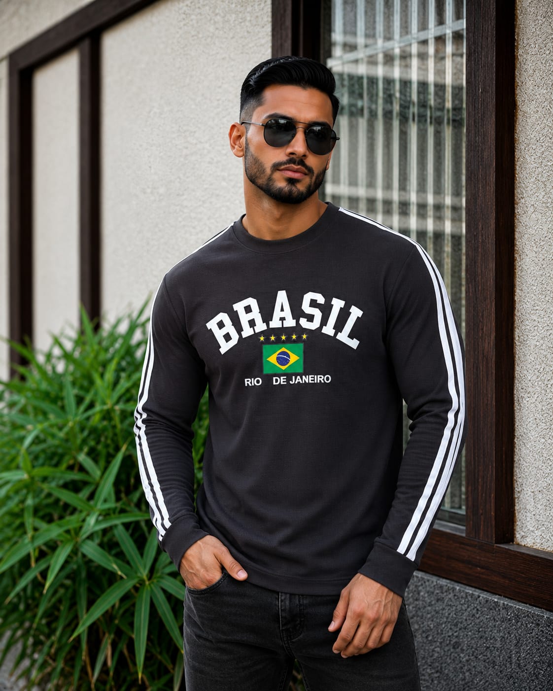 Men's Full sleeve round neck net folding Tshirt 1 pc @199 and 3 pcs @ 499