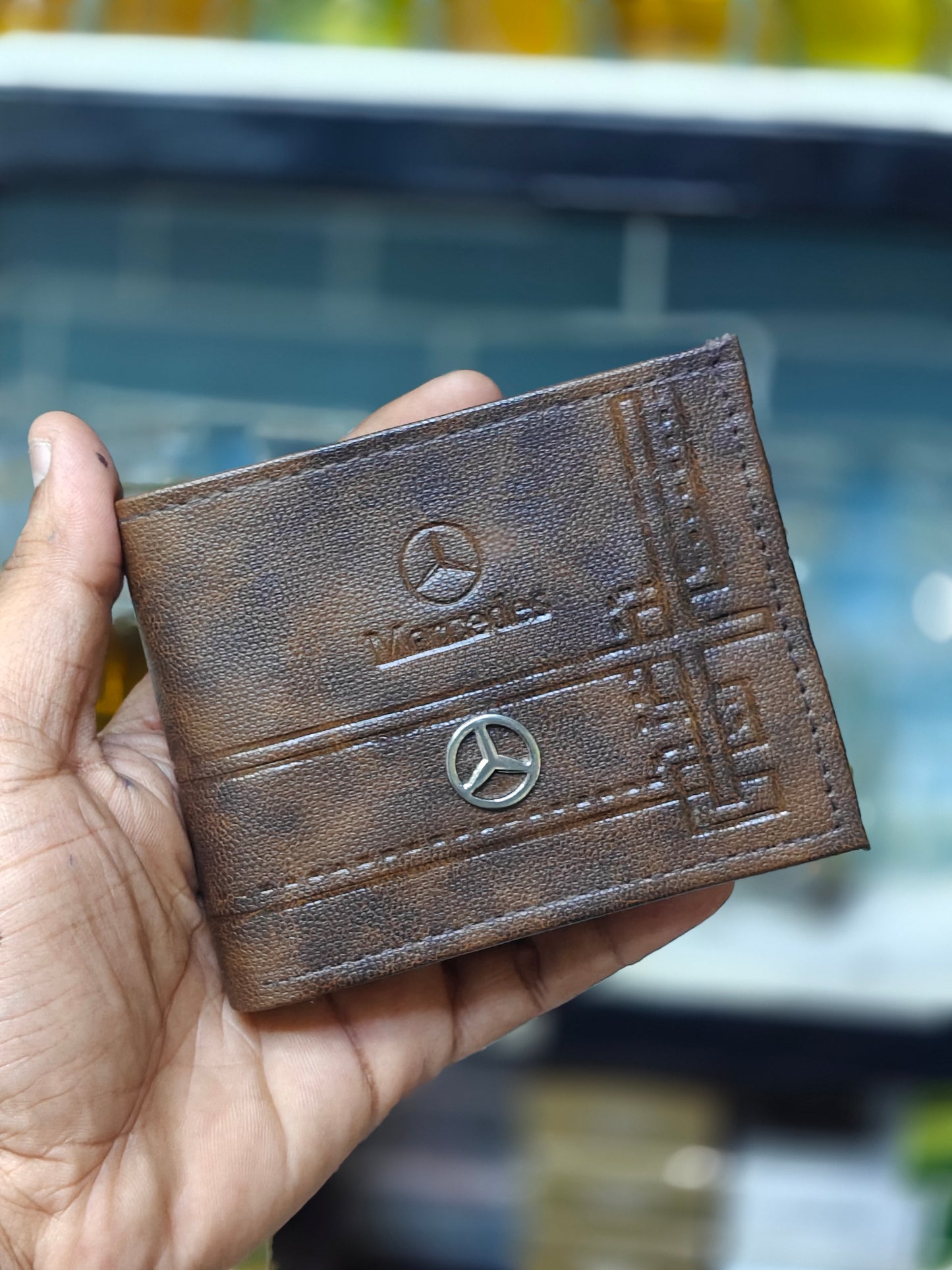 Mfw Mens Wallet Buy @150rs (BROWN BZ)