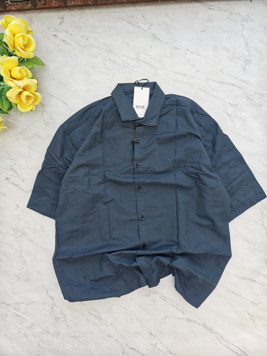 Mfw Baggy Boxy Fit Drop shoulder stripes shirt buy @250 rs
