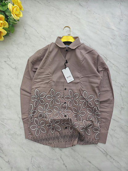 MFW Full sleeve bottom printed shirts Single pcs @299 and Buy 4 pcs combo @999(BP-1)