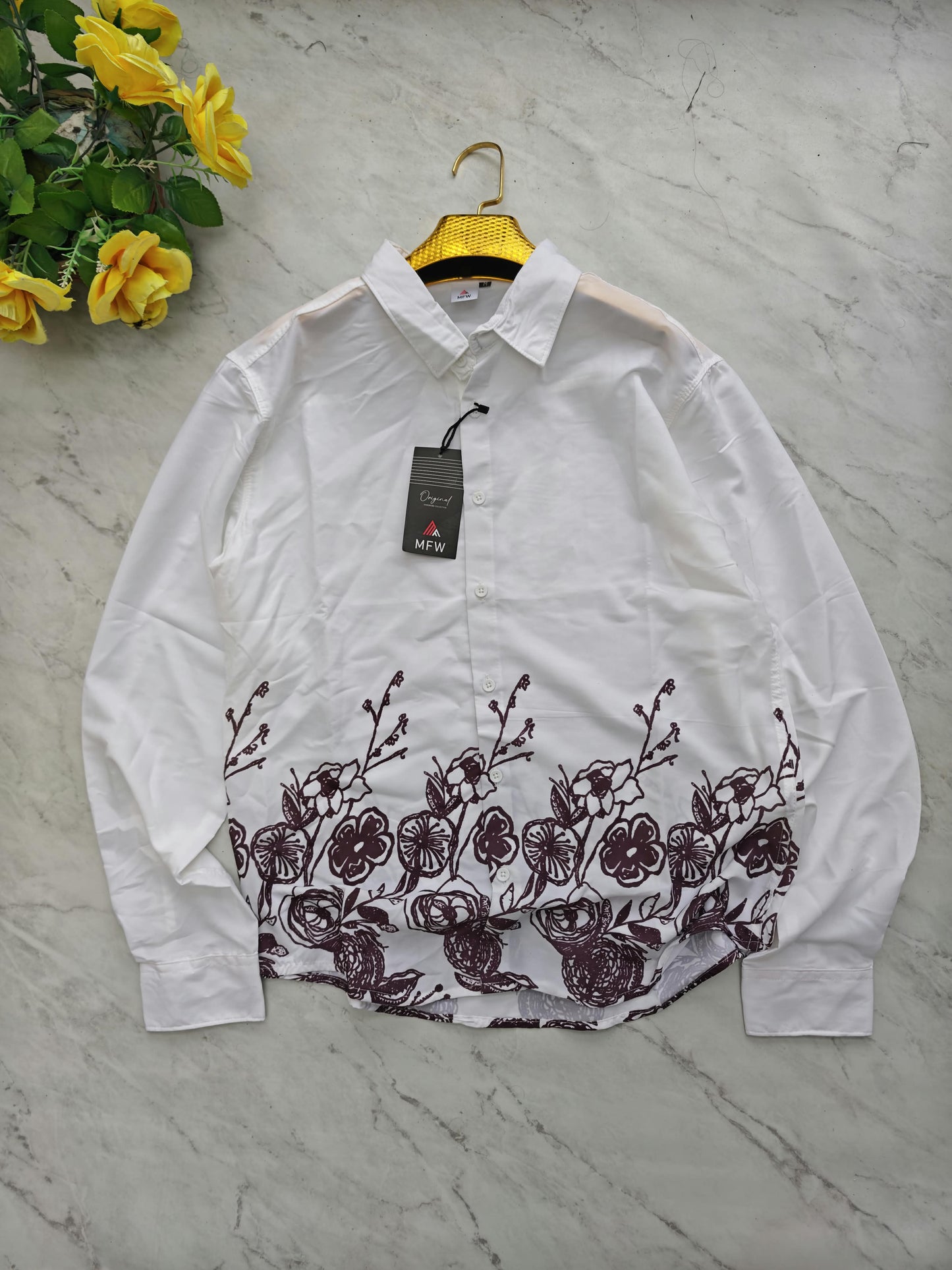 MFW viscose bottom printed Shirts single pcs @350 and Buy 3 pc combo @999