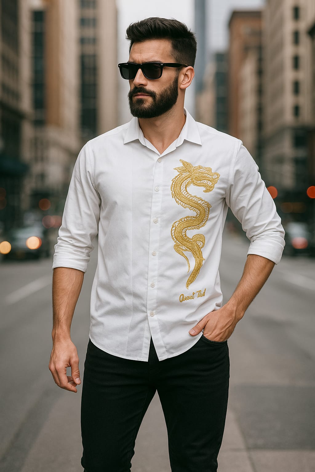 Men's Stone Work party wear Shirts buy @299 only