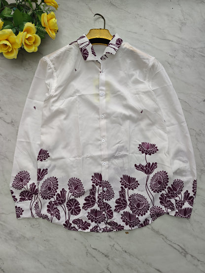 MFW viscose bottom printed shirts Single pcs @299 and Buy 4 pcs combo @999
