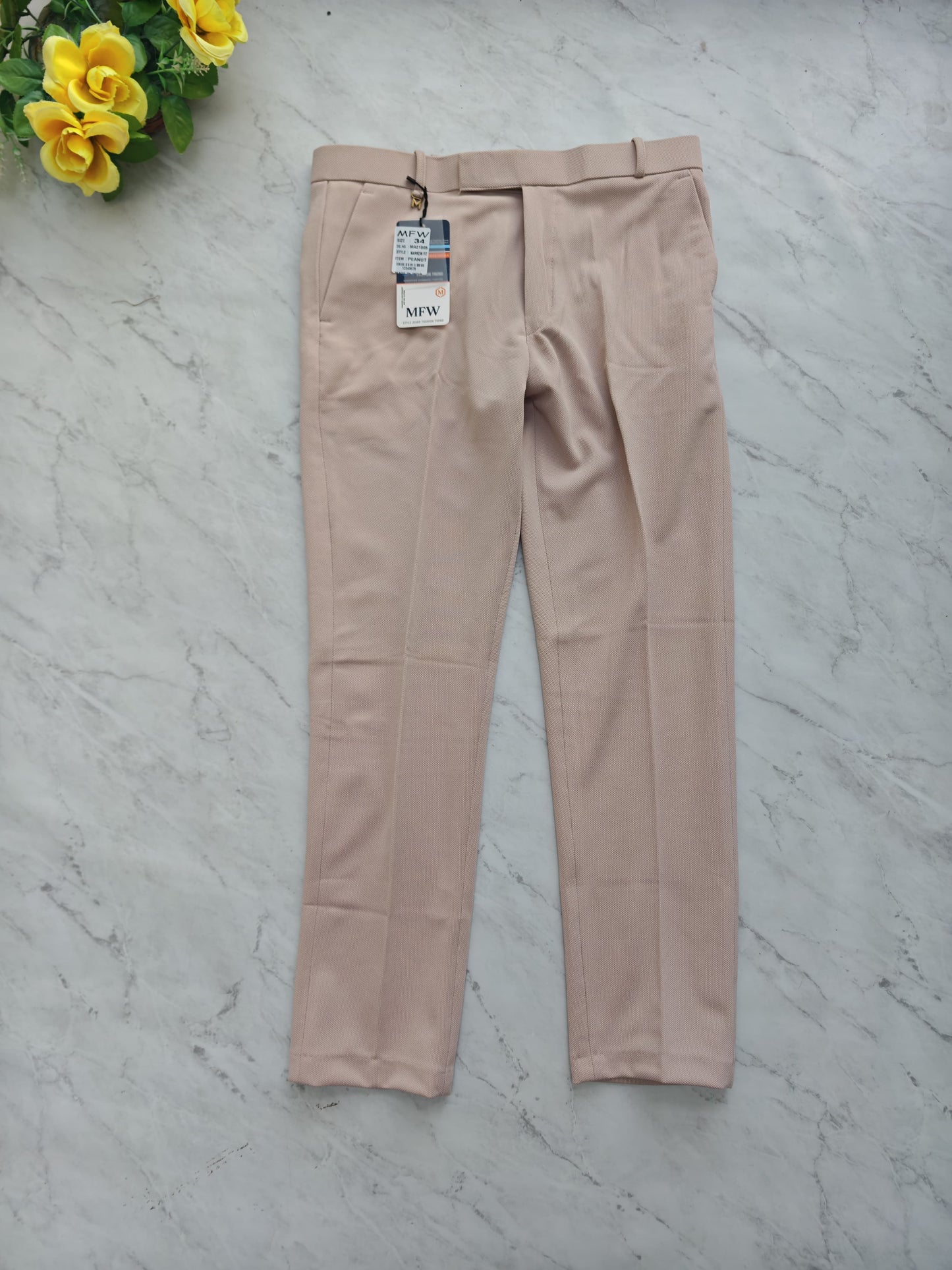 3 in 1 combo Mfw brand Penut fabric polofit pants buy 3 pcs combo @999[Black + Dusty pink+Light beige]