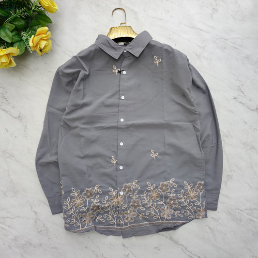 Men's bottom embroidery Shirts single pcs @350 and Buy 3 pc combo @999