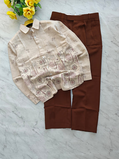 2 in 1 Combo MFW bottom printed shirts + Korean Baggy pant buy @600 rs only