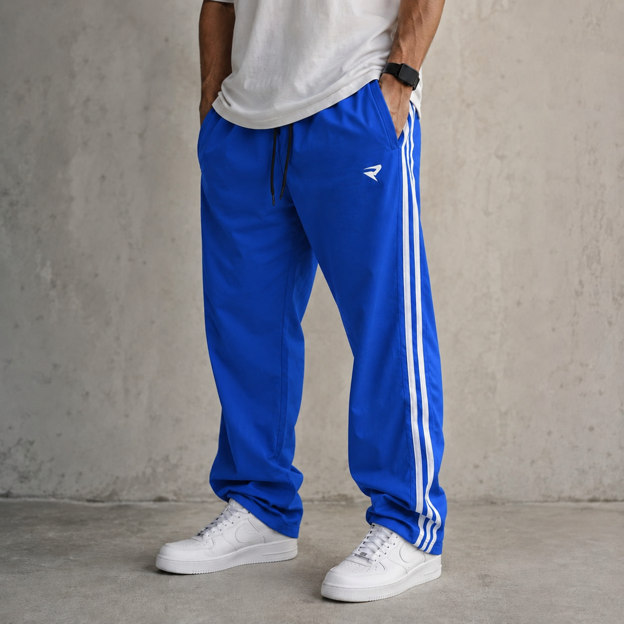 Mfw Baggy Street Wear Stripes Track pants buy 1 pc @199 3 pcs @ 499