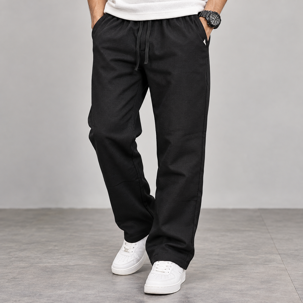 MFW Lenin relax fit pant single pcs @350 and Buy 3 pc combo @999[MFW-LRP-350]